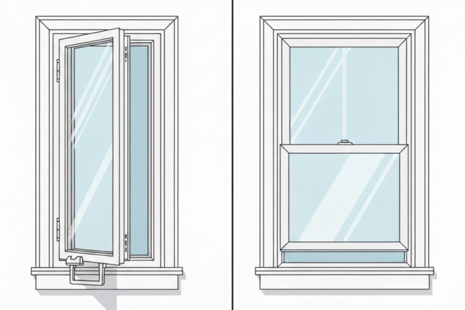 Casement Windows vs Double Hung Key Differences Explained