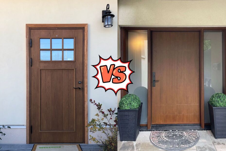 Fiberglass vs Wood Door Which Is Best for NJ Homes